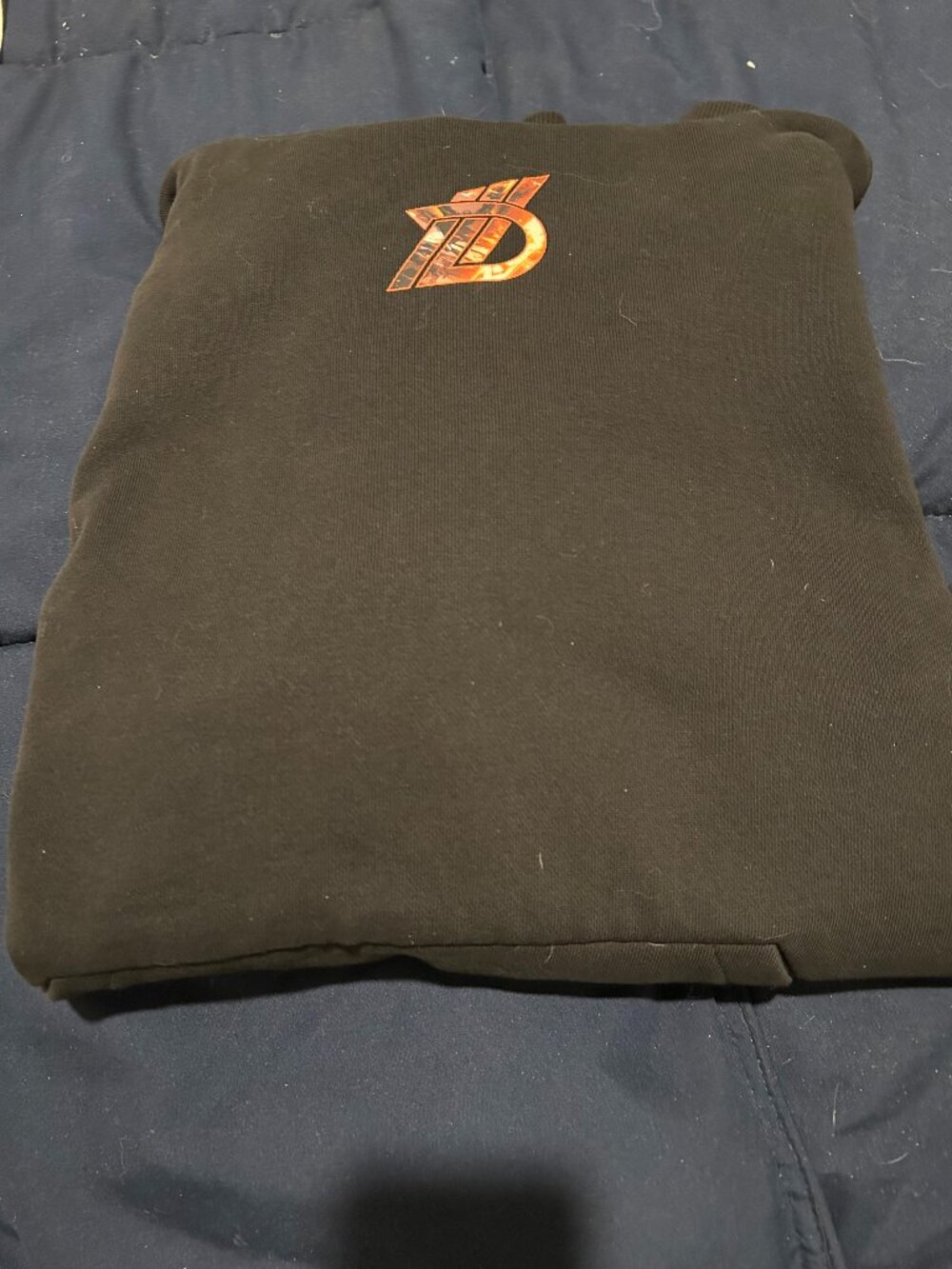 Black hoodie with Logo